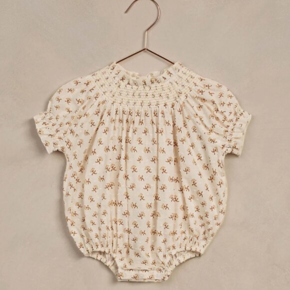NWT - Noralee Maddie Romper Iris 12M - Picture 1 of 3